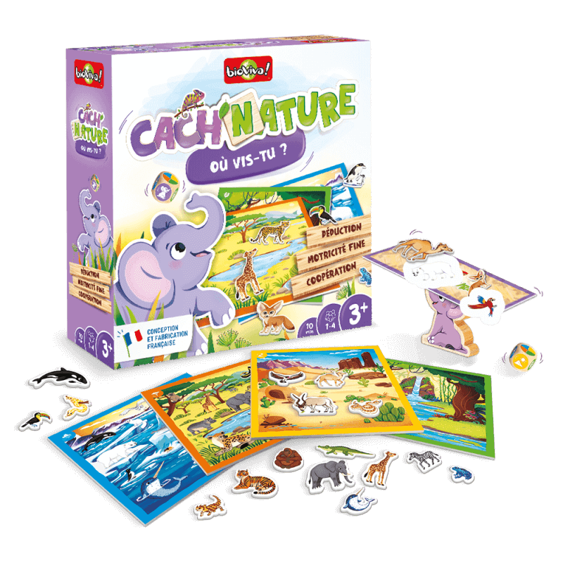 Cach'Nature - Ou vis-tu?