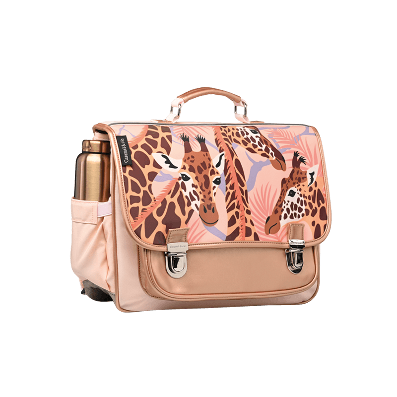 Cartable moyen - Jolies girafes
