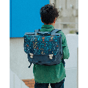 Cartable moyen - Skatepark multicolore
