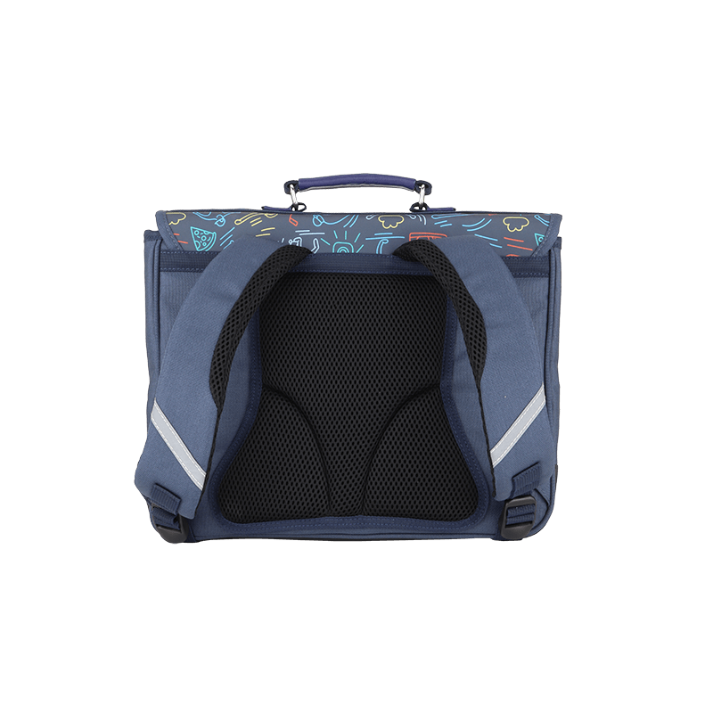 Cartable moyen - Skatepark multicolore