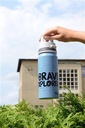 gourde 0,6L alu - Bleu aigle
