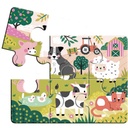 Mes 4 puzzles évolutifs pour découvrir les animaux