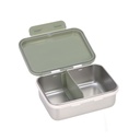 Lunch box inox Happy Prints olive clair
