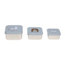 Snackbox set boite a gouter tiny farmer bleu