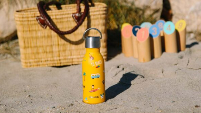 Bouteille isotherme inox - Honolulu - Curry - 350ml