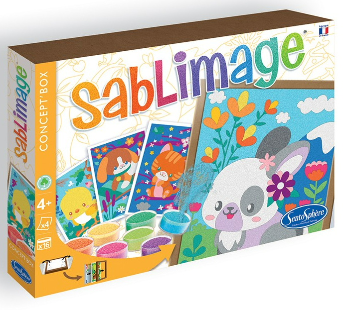 Sablimage Animaux câlins