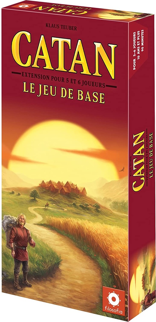 Catan - Extension - 5 et 6 joueurs - Ancienne version