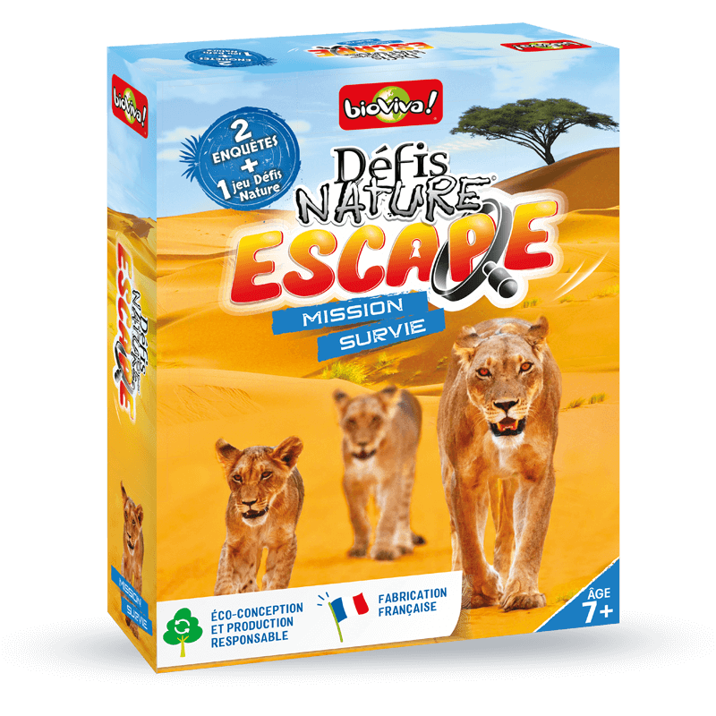 Defis nature escape mission survie bioviva