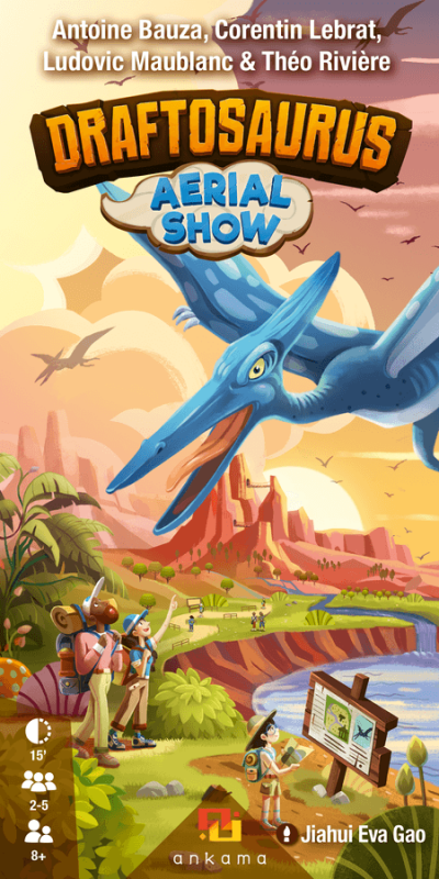 Draftosaurus aerial show