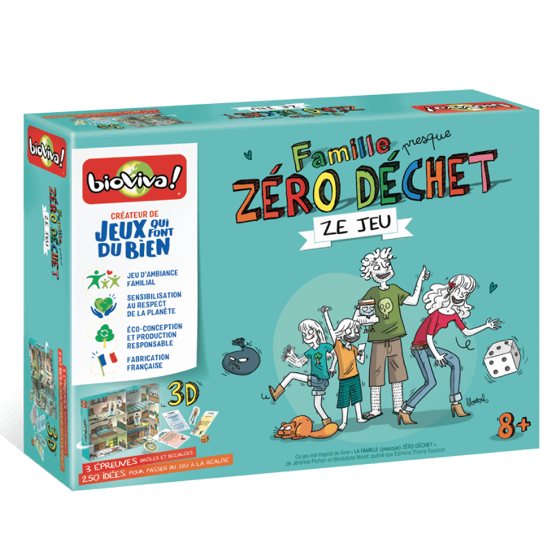 Famille presque zéro déchets le jeu Bioviva