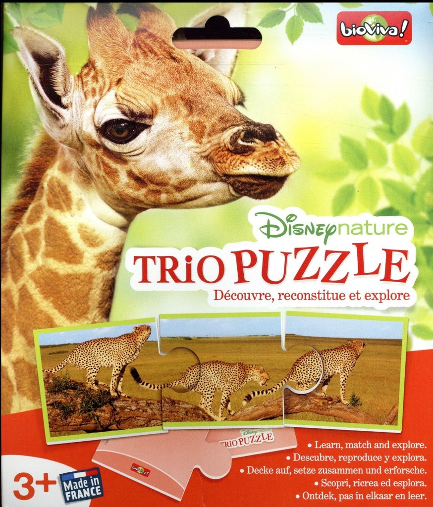 Triopuzzle bioviva disneynature