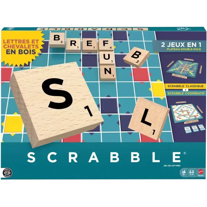 Scrabble - Bois