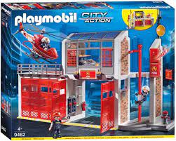 Playmobil caserne de pompier