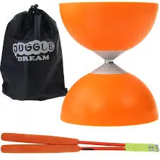 Baguettes diabolo alu orange