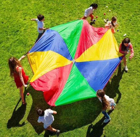 Jeu Géant - Parachute 3,5m de diamètre (location)