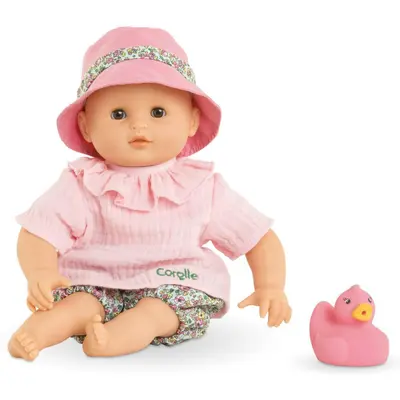 Poupon 30cm bain coralie