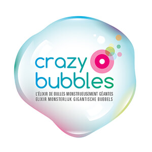 Crazybubbles Party Kit 5l + 3 paires de baguettes
