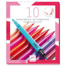10 feutres pinceaux Sweet