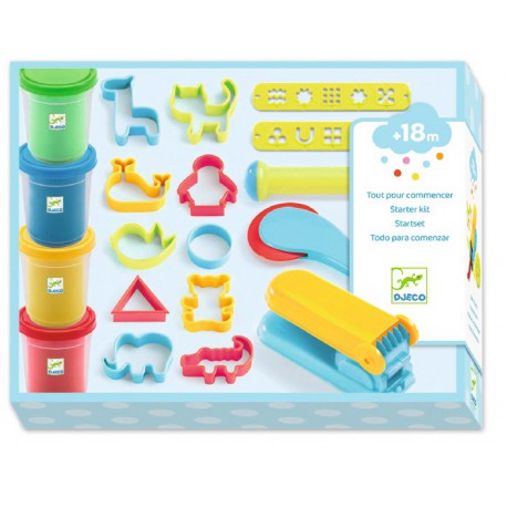 4 Pots + 21 Outils Pâte à Modeler