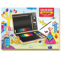 Boîte de couleurs 47 pièces