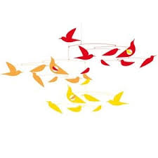 Mobile les oiseaux en harmonie