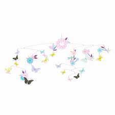Mobile ronde des papillons