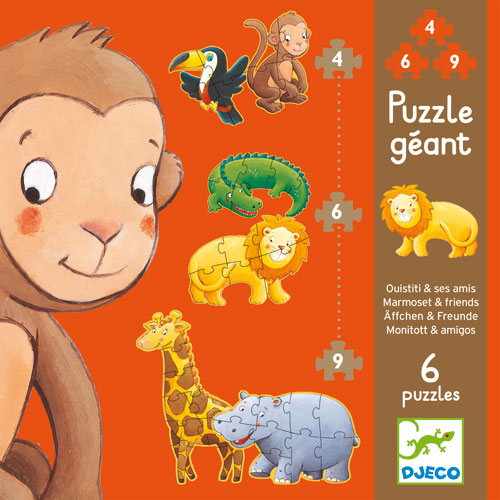 Puzzle Géant - Ouistiti et ses amis