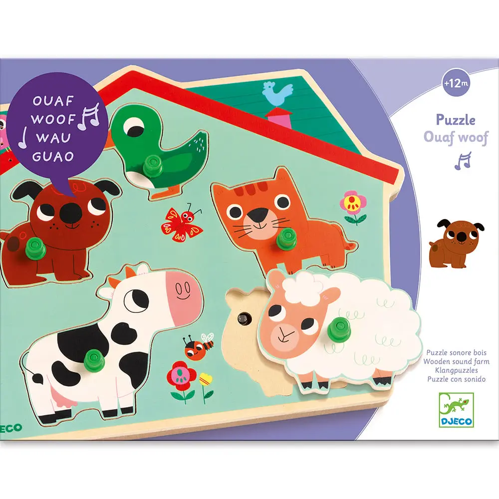Puzzle musical Ouaf Woof