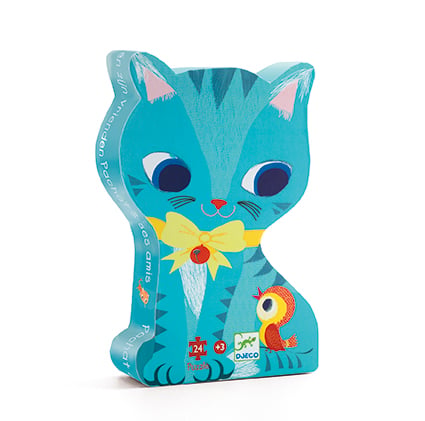 Puzzle silhouette - 24 pièces - Pachat & ses amis