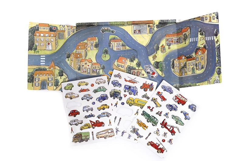 Jeu magnétique voitures