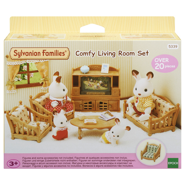 Sylvanian comfy living room set