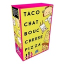 Taco chat bouc cheese pizza