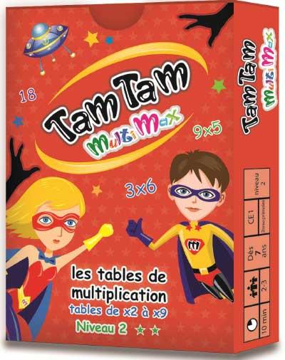 Tam Tam Multimax - Les multiplications niv2