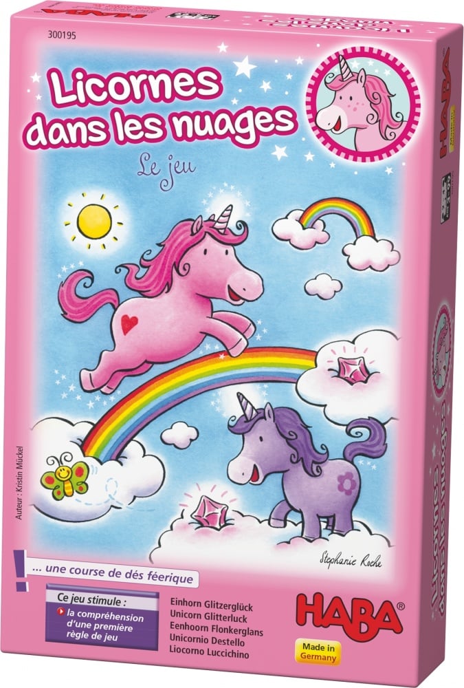 Licornes dans les nuages