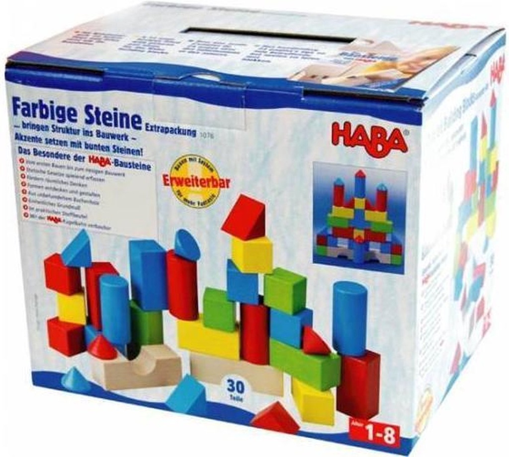 Blocs de couleurs 30pcs