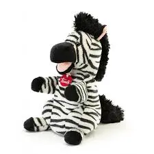 Marionnette Zèbre 25 cm