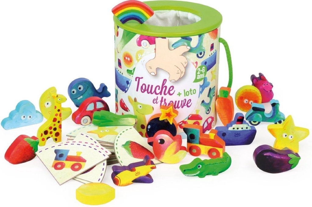 Touche et trouve - La ferme