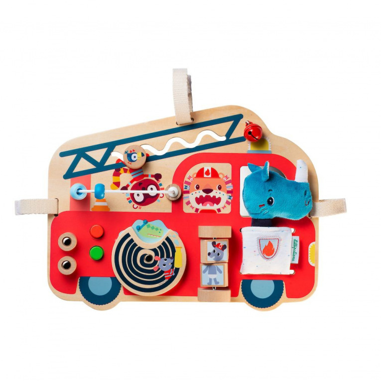 Panneau d'activites camion de pompier