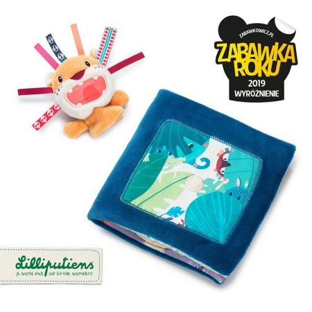 Livre tissu Jack rugit