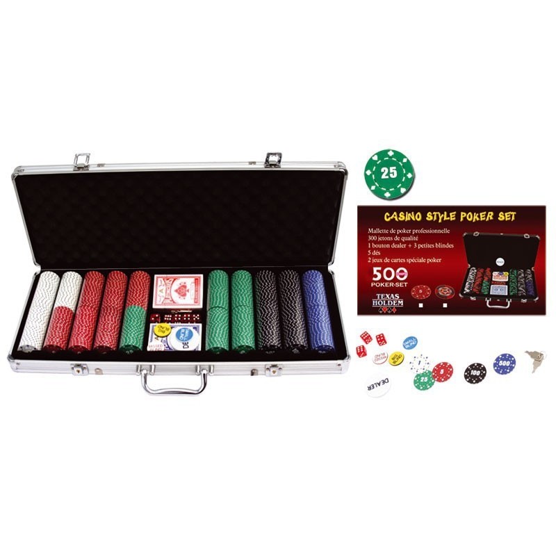 Mallette de poker professionnelle