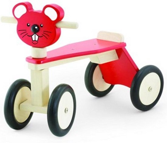 Porteur en bois souris