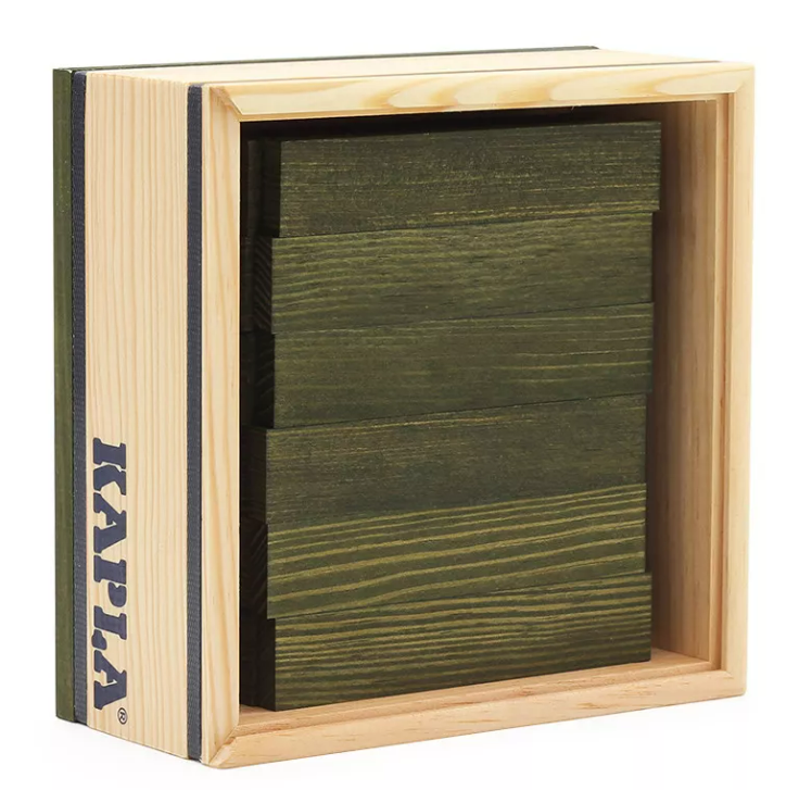 Kapla - 40 Pièces Verte foncé