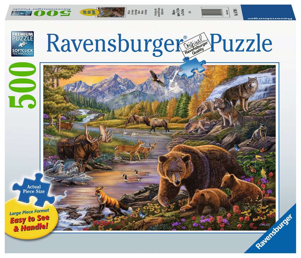 Puzzle La vie sauvage 500 pcs