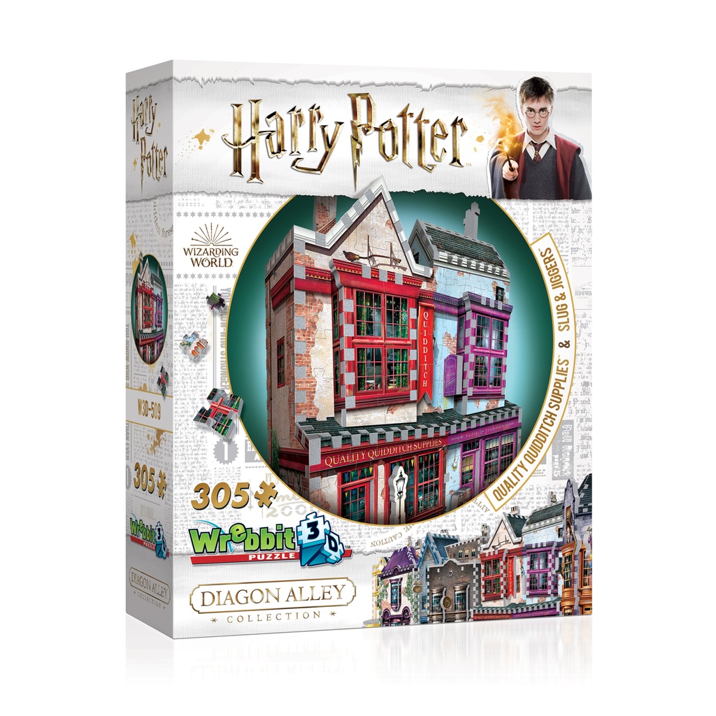 Puzzle 3D Harry Potter - Quality quidditch supplies & Slug & Jiggers