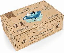 Boite a musique pingouins dansants