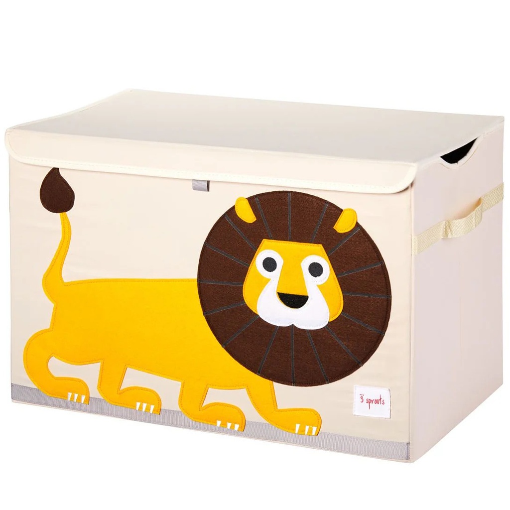 3 Sprouts - coffre à jouets lion