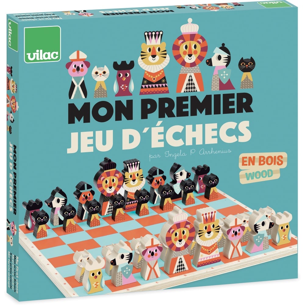 Mon premier jeu d'échecs par Ingela P Arrhenius