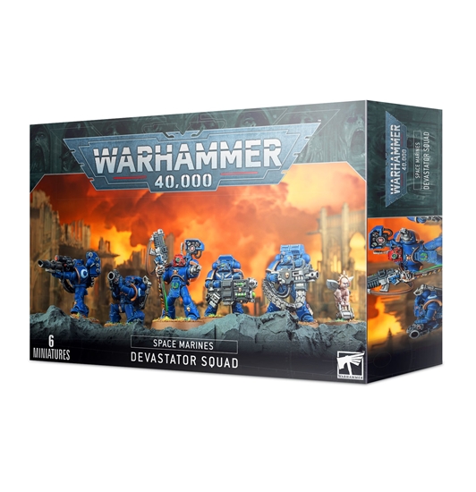 Warhammer - Space marine : devastator squad
