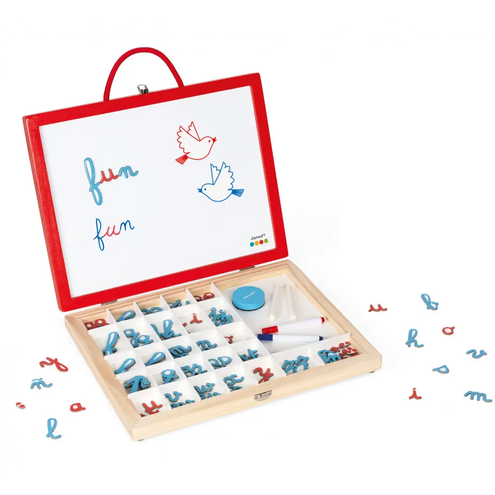 Malette de lettres cursives