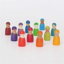 Grapat - Personnages multicolores